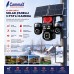 Cammax RB-459 4 KAMERALI 3 PTZ'Lİ eSIM DESTEKLİ GÜNEŞ ENERJİLİ 4G AKILLI AOV KAMERA