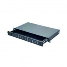 1U 19" FİBER PATCH PANEL ST SOKET