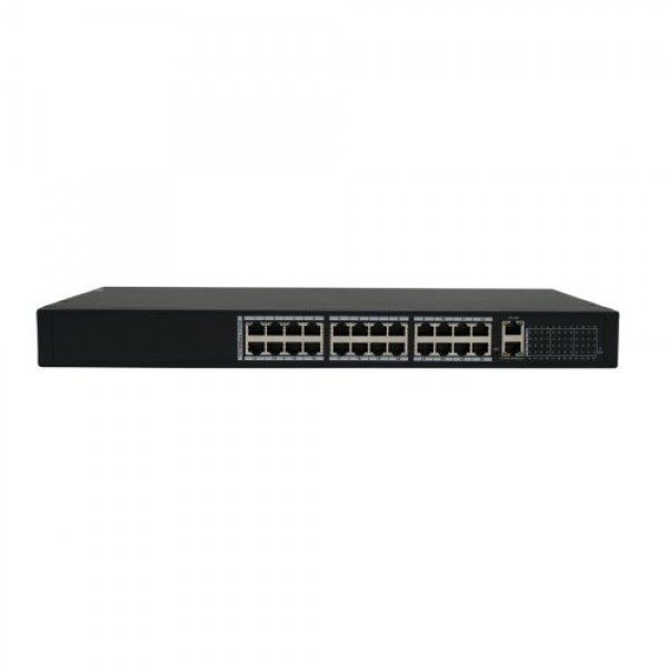 24 PORT POE PLUS 30.8 W DUAL UPLINK SWITCH