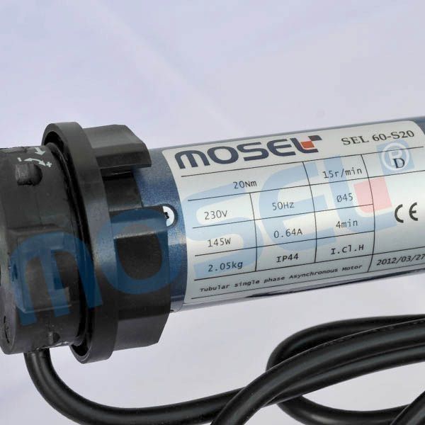 MOSEL SEL-60 20Nm TYP 12V DC Motor