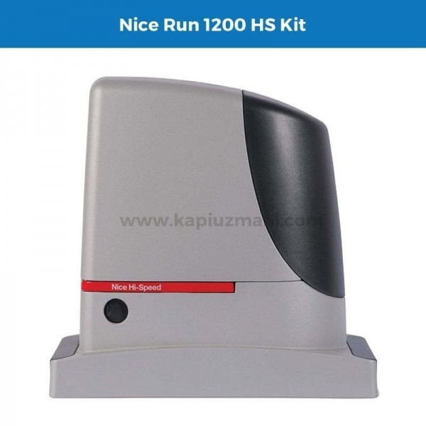 Nice Run 1200 HS Hızlı Yana Kayar Bahçe Kapısı Motor Kiti