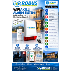 Robus Smart Akıllı Wifi Alarm Seti Robus Smart Akıllı Wifi Alarm Seti
