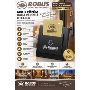 Robus Smart Otel Oda Enerji Kontrol Energy Saver Robus Smart Otel Oda Enerji Kontrol Energy Saver