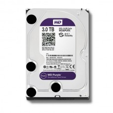 WD Purple 3TB Intellipower Sata 3.0 64Mb 3,5" Güvenlik Diski 7x24