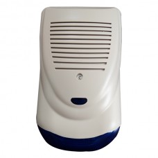 SS-104 Dış Ortam Harici Mavi Siren (12V 1.3A Akü Dahil)