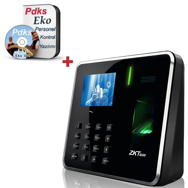 ZKTeco K50 Parmak İzi Terminali + PDKS ECO Yazılımı