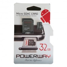 Powerway 32GB Micro SDHC Card