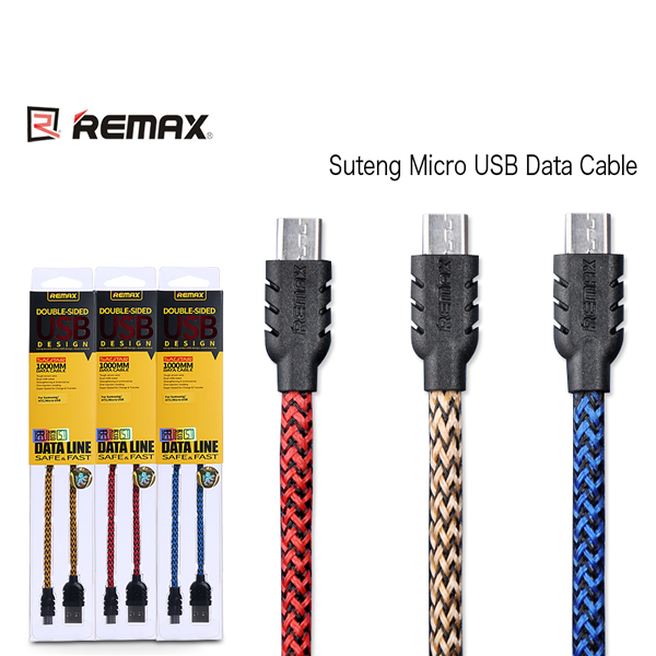 Remax Örgülü Micro Usb Şarj ve Data Kablosu