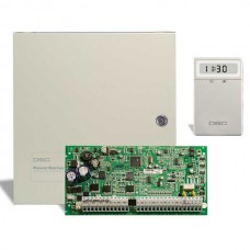 DSC PC 1616 Alarm Paneli + Küçük Metal Kabinet + LCD 5511 Şifre Paneli