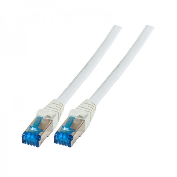 K5534FGR.10  INFRALAN S/FTP CAT 6A 10Gbps LSZH Patch Cord Gri 1m