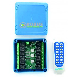 Robus Smart Technology RB-33 kablosuz anahtar modülü DC 7-27V 8 kanal Wifi / Zigbee röle modülü uzaktan kumanda 433MHz DIY akıllı ev otomasyonu Robus Smart Technology RB-33 kablosuz anahtar modülü DC 7-27V 8 kanal Wifi / Zigbee röle modülü uzaktan kumanda 433MHz DIY akıllı ev otomasyonu