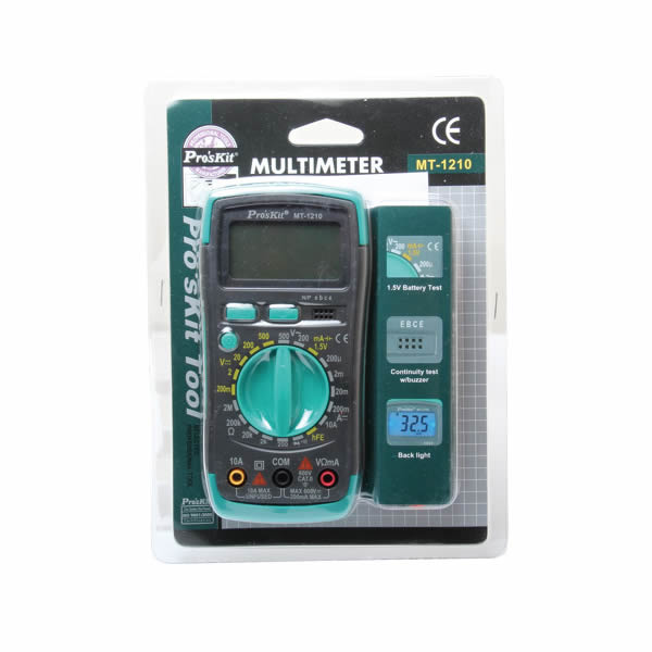 Proskit MT-1210 3 1/2 Kompakt Dijital Multimetre
