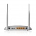 TP-LINK TD-W8961N 300Mbps N Kablosuz 4-Port 2x5dBi Antenli WPS ADSL2+ Modem/Router/AP